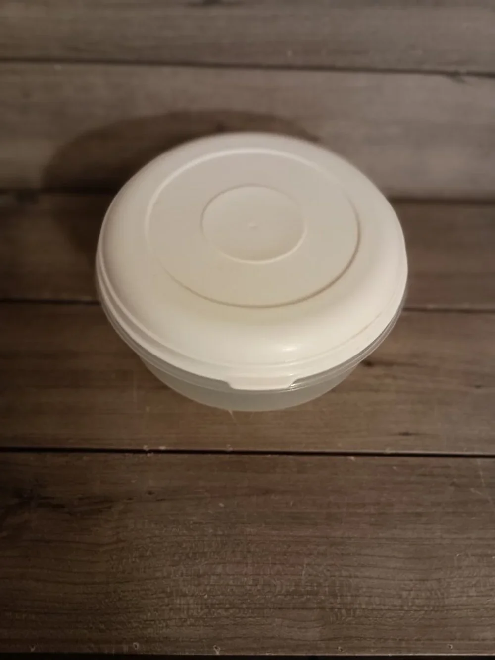 Vintage Rubbermaid Serving Saver 0435 2.4Qt #4 Storage Container 0031 White Lid